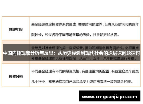 中国内耗现象分析与反思：从历史经验到现代社会的深层次问题探讨